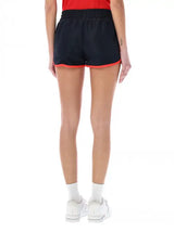 Marc Marquez 93 Damen-Sportshorts – Marineblau