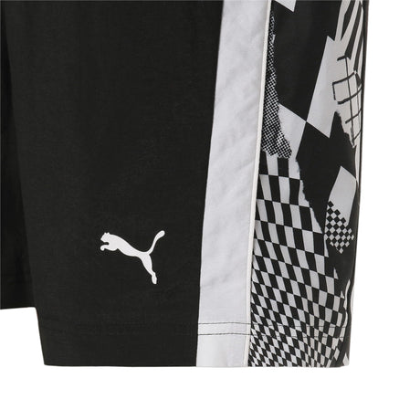 BMW Herren-Sportshorts schwarz mit Logo