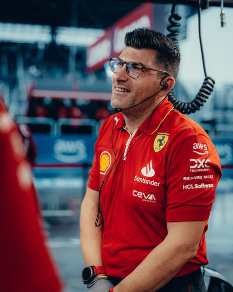 Scuderia Ferrari F1 Team-Poloshirt PRO rot