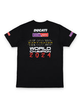 Jorge Martín #MART1NATOR champion T-shirt black