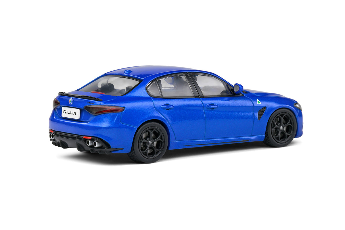 Solido Alfa Romeo Giulia Quadrifoglio 1:43 model blue