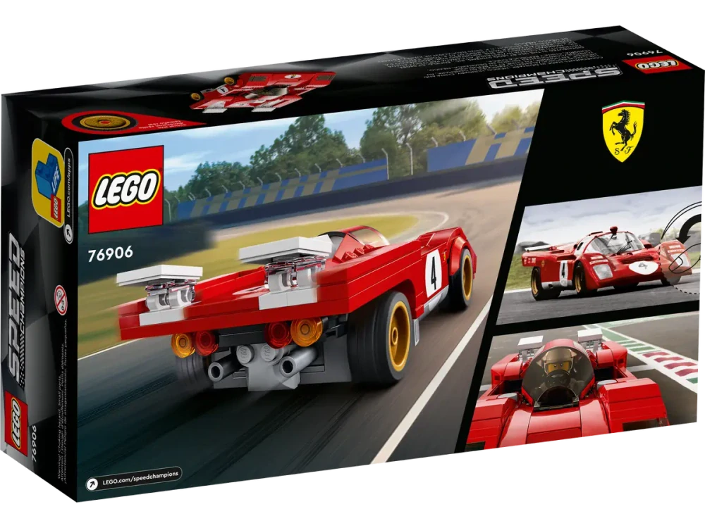 LEGO Speed Champions 76906 1970 Ferrari 512 M Building Set