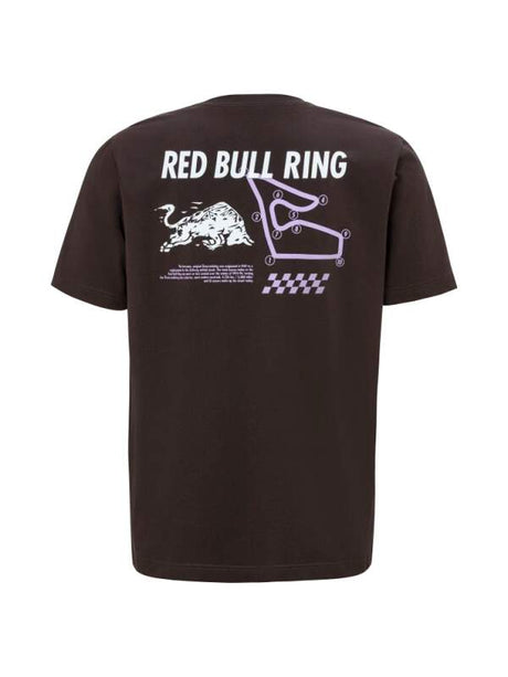 Red Bull Ring Fan-T-Shirt CIRCUIT schwarz mit RRI-Motiv