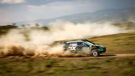Modell IXO Škoda Fabia Rally2, WRC, Safari Rallye Kenia 2024, #22