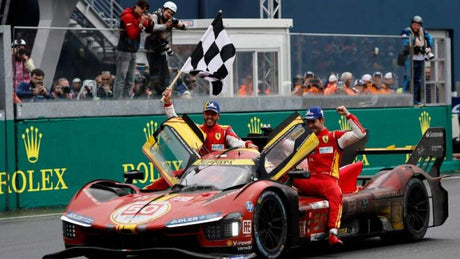 Modell Bburago Ferrari 499P #50, Sieger Le Mans 2024