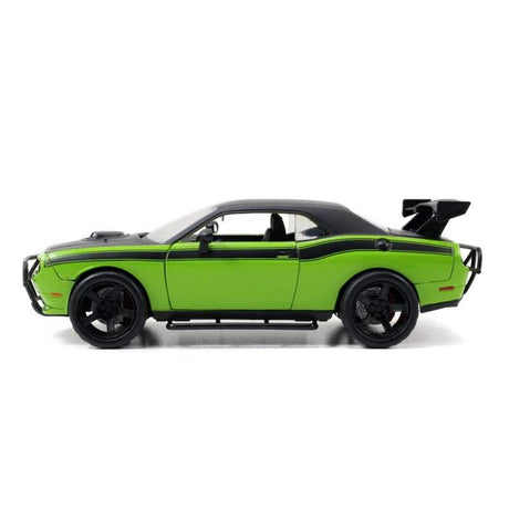 Fast & Furious Dodge Challenger SRT8 off-road 1:24 model green and black