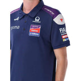 Yamaha Pramac Team-Poloshirt mit Sponsorenlogos