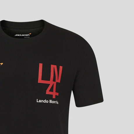 McLaren F1 Lando Norris LN4 T-Shirt – Schwarz