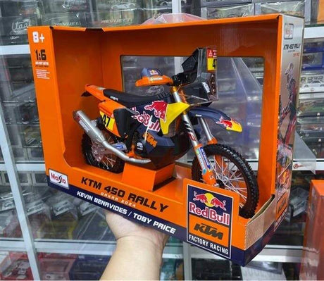 Motorradmodell Red Bull KTM 450 Rally Dakar 2024 Kevin Benavides Nr. 47