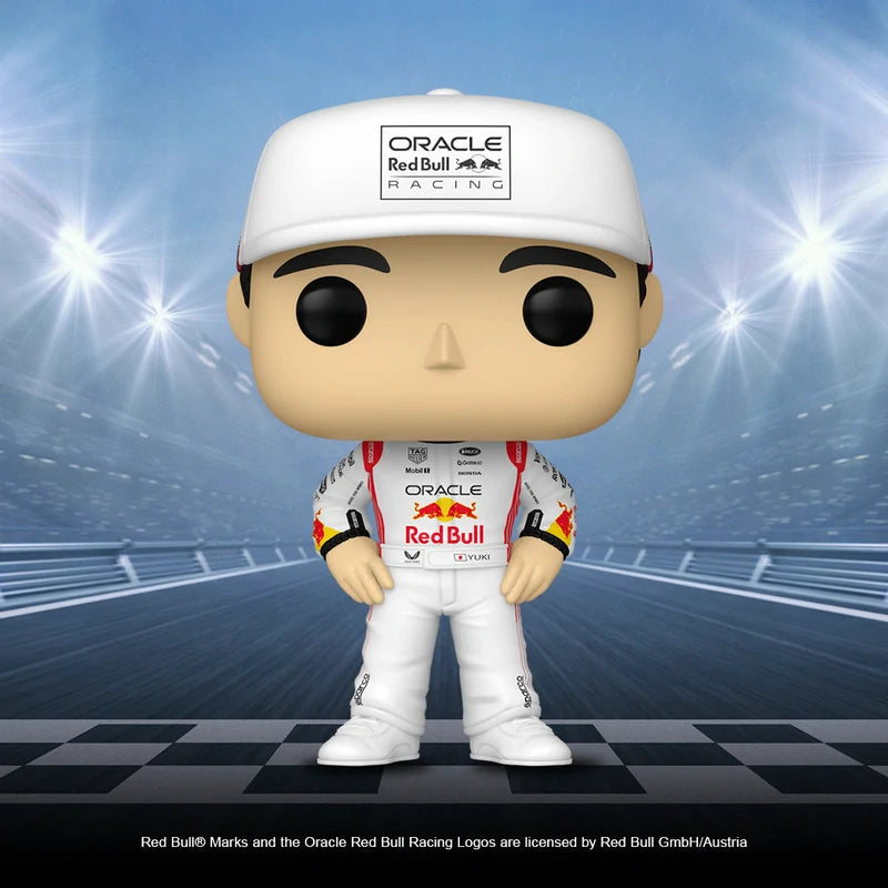 Funko POP! Yuki Tsunoda Oracle Red Bull Racing Figur – Japan 2025 Edition
