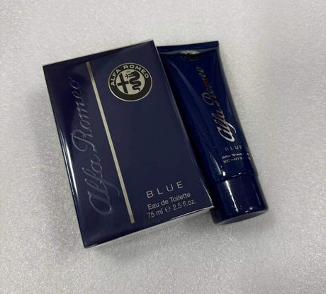 Alfa Romeo Blue Eau de Toilette 75 ml + aftershave balm 100 ml gift set