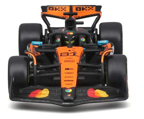 Modell McLaren F1 MCL39 BBurago #81 Oscar Piastri 2025 im Maßstab 1:43 Signature