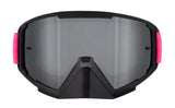 Red Bull Spect WHIP motocross goggles, black with silver lens