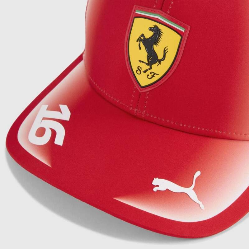 Charles Leclerc Scuderia Ferrari F1 x Puma cap - team edition