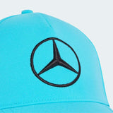 Blue George Russell Mercedes AMG Petronas F1 x Adidas cap - team edition