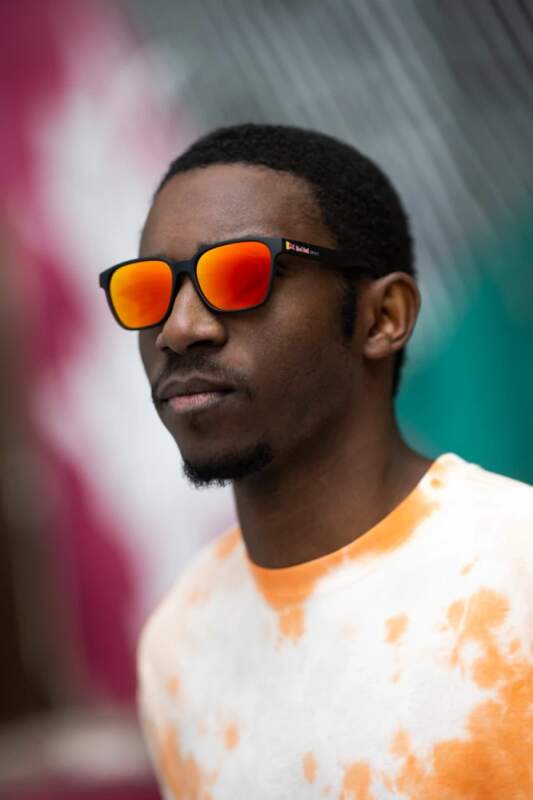 Red Bull Spect ELIOT sunglasses, black with smoke lenses