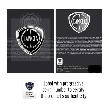 Lancia 3D-LOGO-Aufkleber für die Hecktür