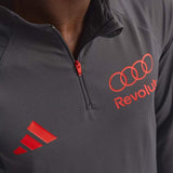Audi Revolut F1 x Adidas Sport-Sweatshirt grau mit Sponsorenlogos - Team Edition