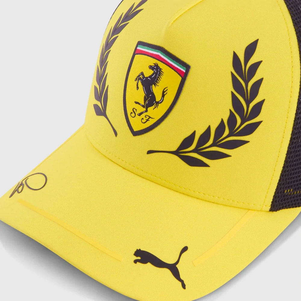 Scuderia Ferrari Lewis Hamilton Cap – British GP 2026, Yellow
