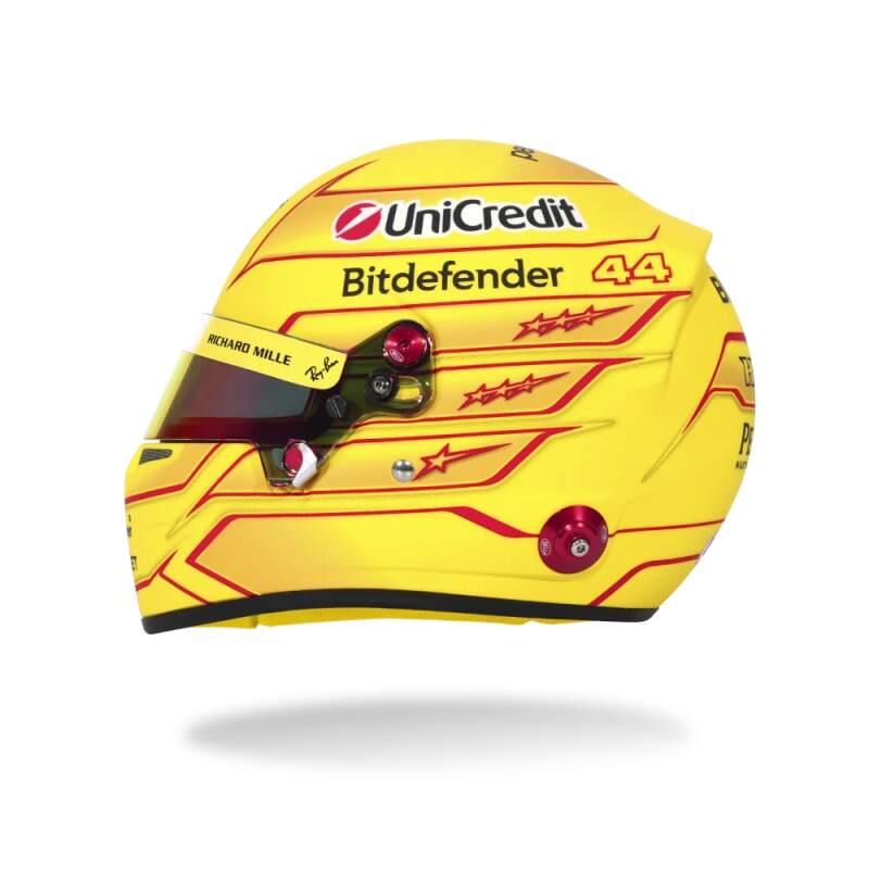 Lewis Hamilton 2026 BELL helmet model