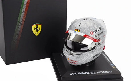 LookSmart Lewis Hamilton Helmmodell im Maßstab 1:5 – Las Vegas GP 2025