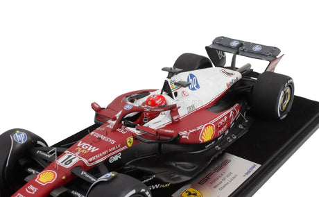LookSmart Scuderia Ferrari SF-25 Ch. Leclerc Modell im Maßstab 1:18 – Monza GP 2025