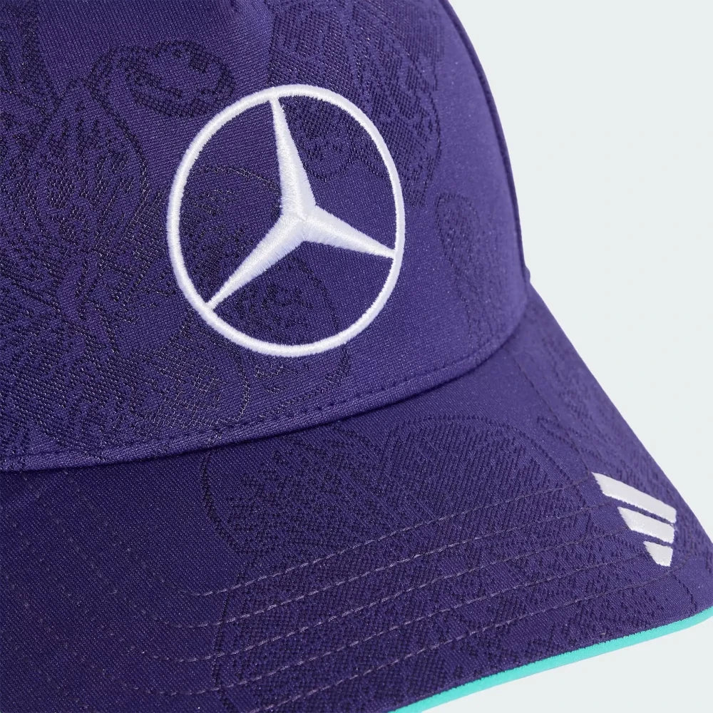 Mercedes-AMG PETRONAS F1 x Adidas Cap – Purple, Singapore 2026 Edition