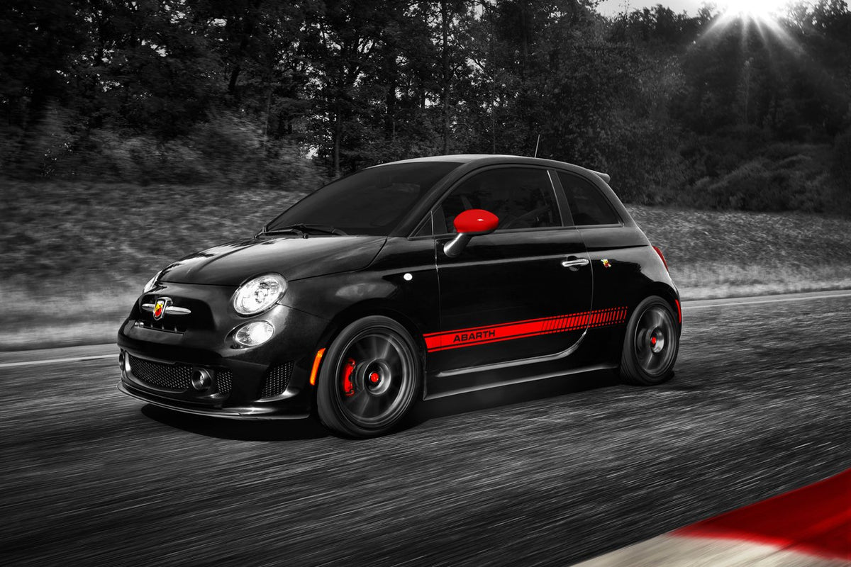 Abarth BEHIND YOU T-shirt black