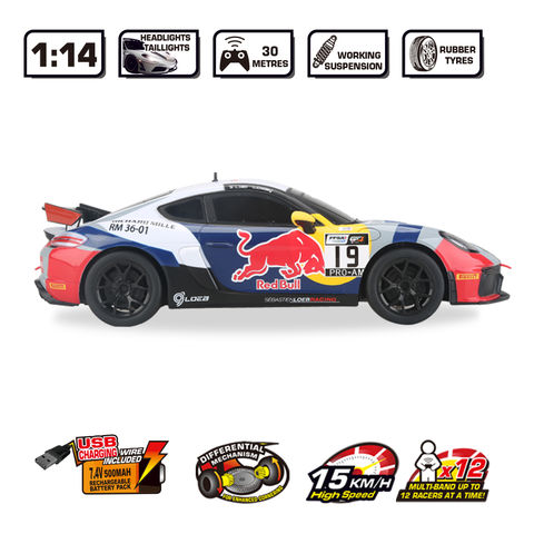 Ferngesteuertes Modell Porsche GT4 Sebastien Loeb Racing RC 1:14