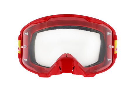 Red Bull Spect Motocrossbrille STRIVE rot mit klarem Glas