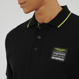 Aston Martin F1 Team casual polo shirt black