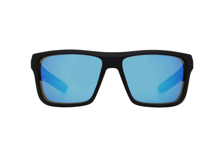 Red Bull Spect Sonnenbrille KANE schwarz mit blauen Gläsern
