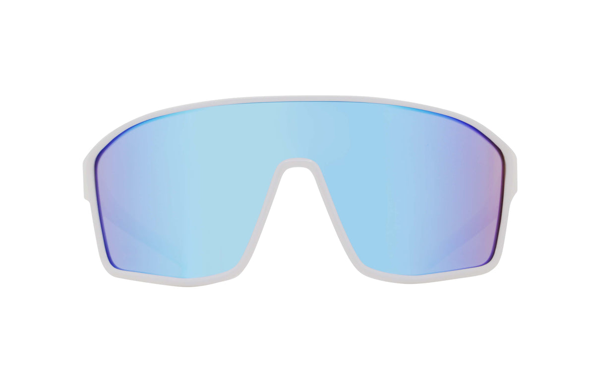 Red Bull Spect Sonnenbrille DAFT weiß mit blauem Glas