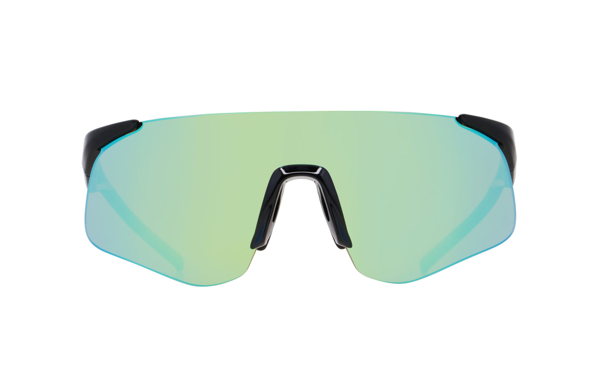 Red Bull Spect MARK sunglasses black with green-blue lens