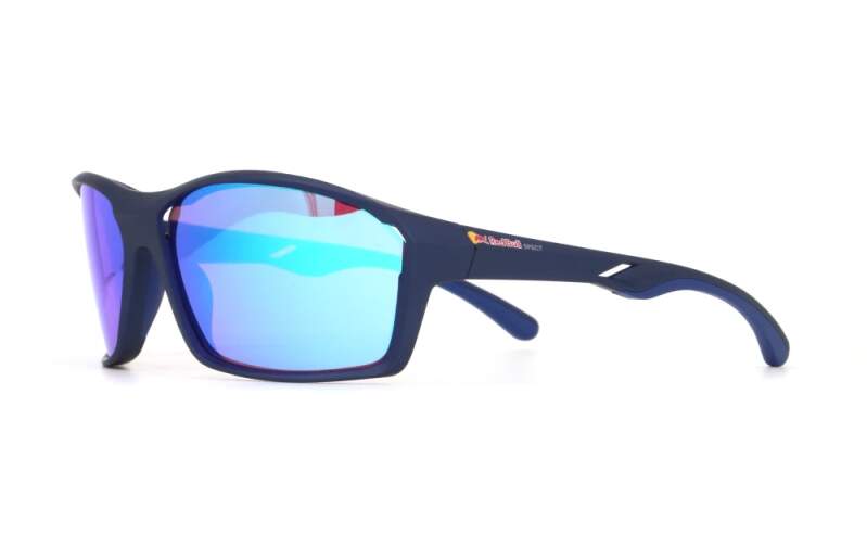 Red Bull Spect DRILL sunglasses blue with purple-blue lenses