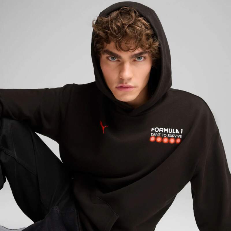 Puma F1 Drive To Survive fan hoodie, black