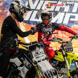 Red Bull Spect Motocrossbrille EVAN weiß mit klarem Glas