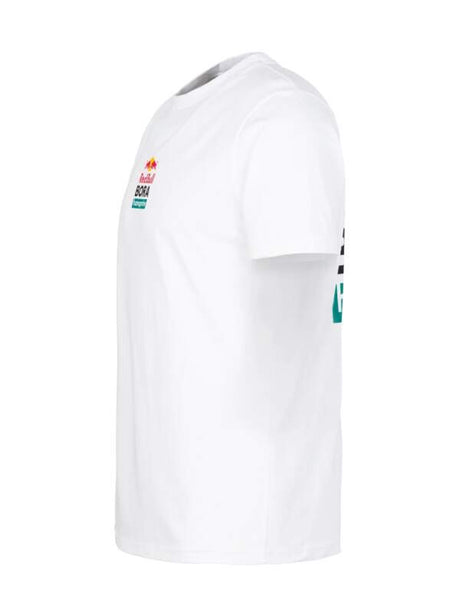 Red Bull Bora Hansgrohe fan T-shirt white with logo