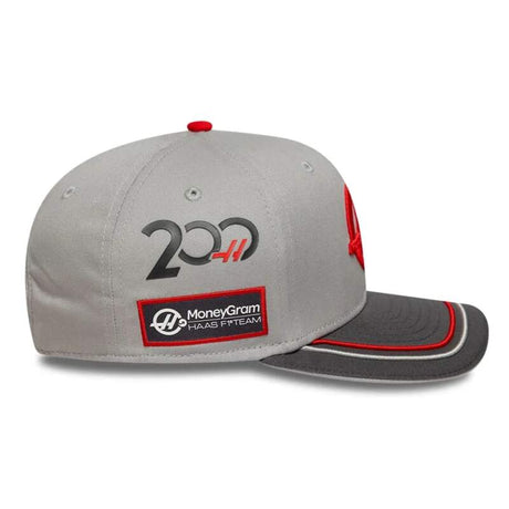 Haas F1 MoneyGram Teamkappe dunkelgrau