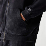 McLaren F1 NE GRPHC casual zip-up sweatshirt, washed black
