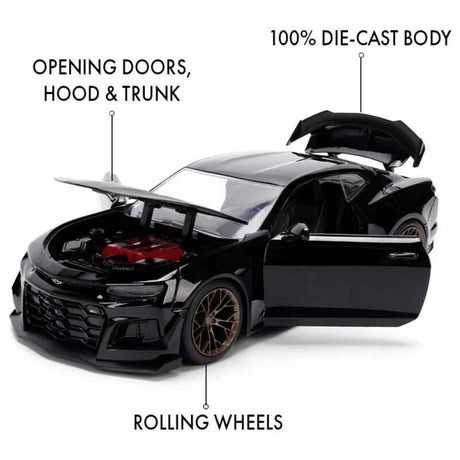 Modell Chevrolet Camaro 2024 ZL1 1LE schwarz - Fast & Furious