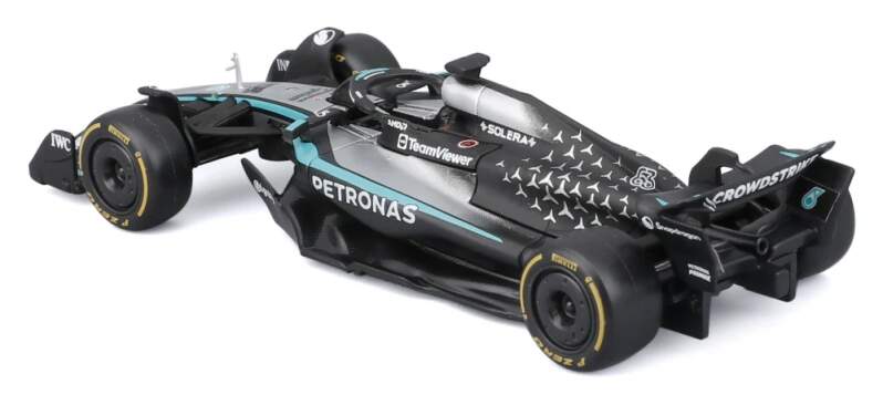 Modell Mercedes AMG Petronas F1 W16 BBurago #63 George Russell 2025