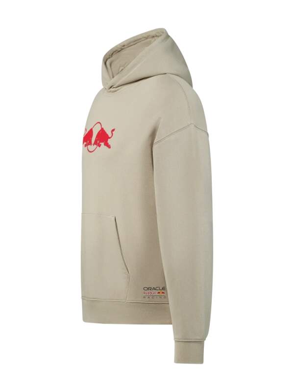 Oracle Red Bull Racing hoodie, SPARK edition, sand, with logo