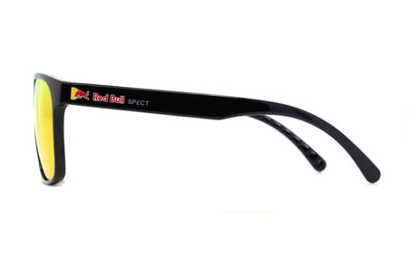 Red Bull Spect Sonnenbrille EARLE schwarz mit orangefarbenen Gläsern