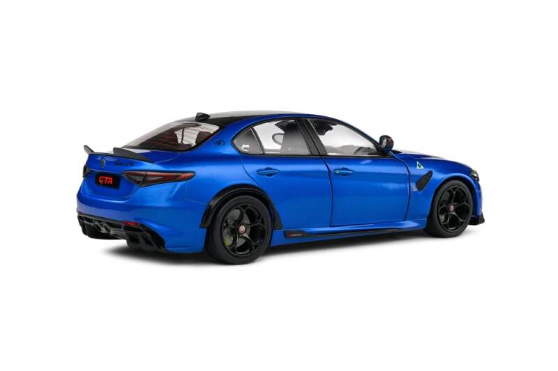 Modell Solido Alfa Romeo Giulia GTA blau