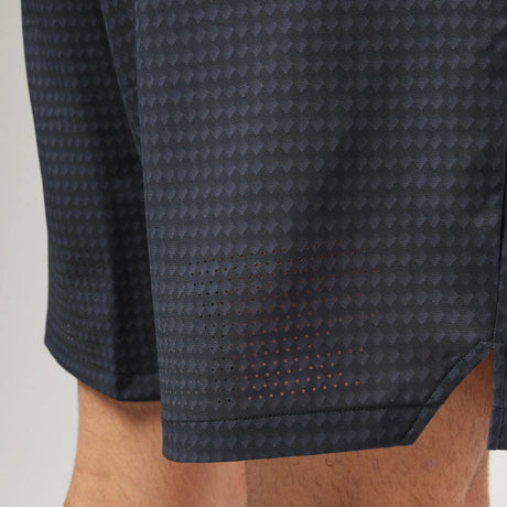 Ducati x Macron Sportshorts mit Logo – Dunkelgrau
