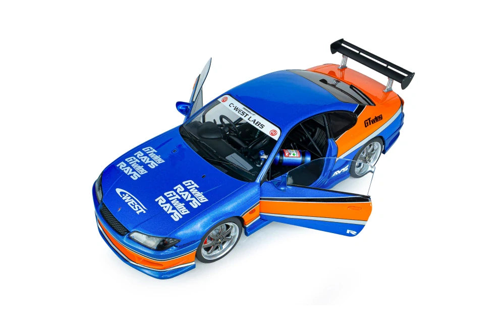 Solido Fast & Furious Tokyo Drift Nissan Silvia S15 Mona Lisa 2006 Model 1:18