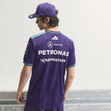 Mercedes-AMG PETRONAS F1 x Adidas Authentic Team T-Shirt – Purple, Singapore 2026 Edition