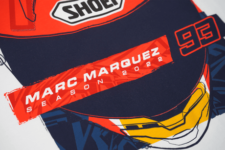 Marc Marquez T-Shirt Season Helmet weiß