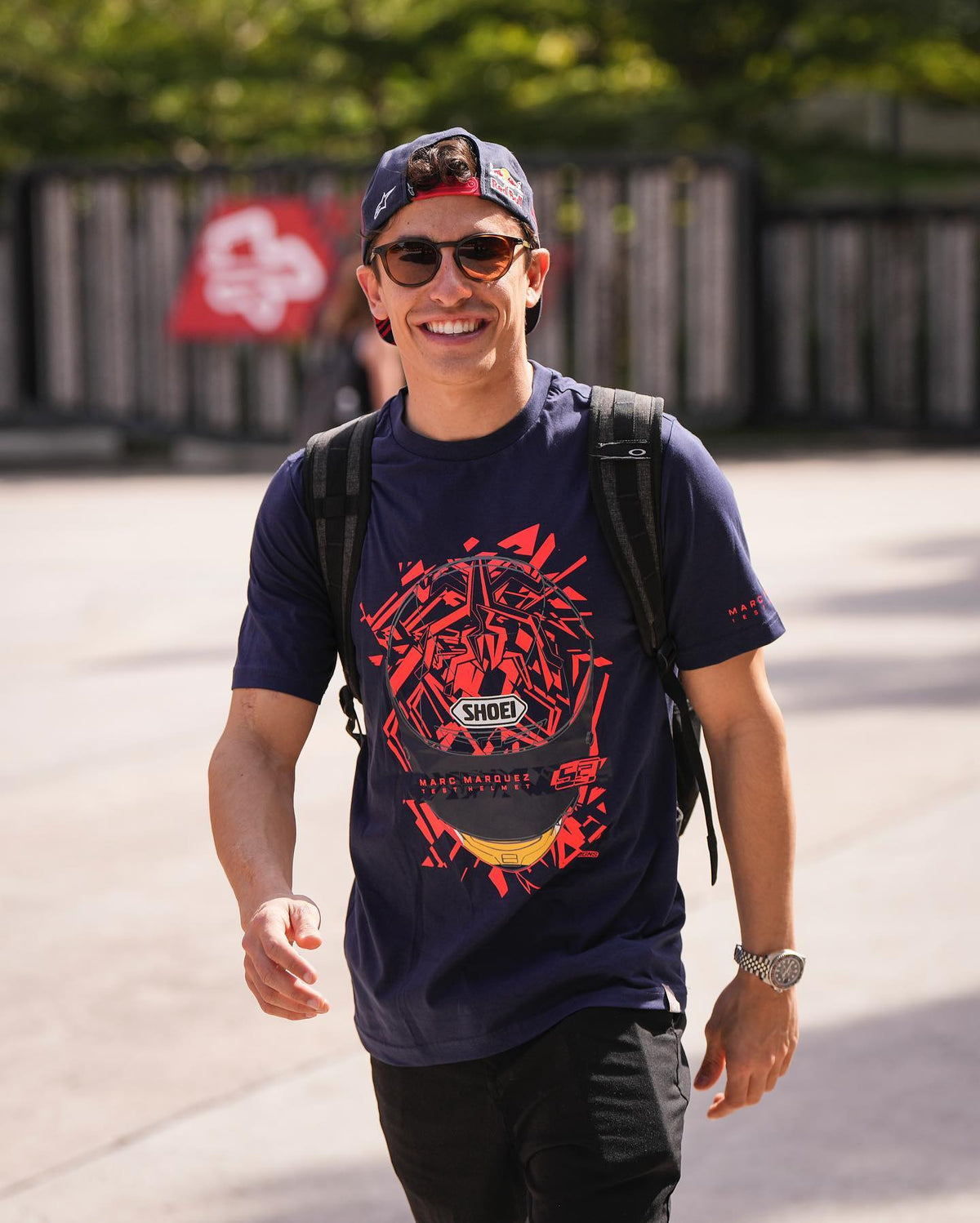 Marc Marquez T-Shirt Helmet 93